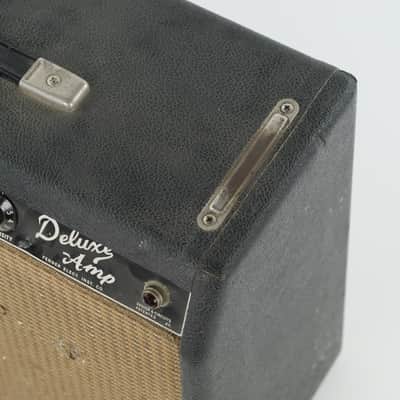 Fender Deluxe Amp (Non-Reverb Black Panel) Owned by Gilby Clarke image 10