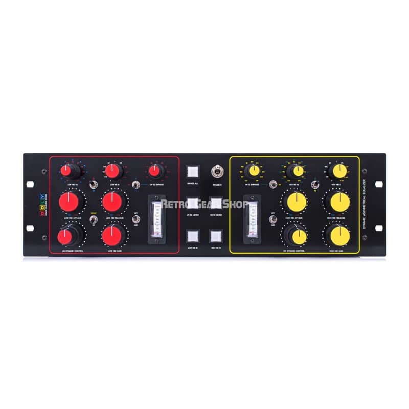Goly DAQ Stereo Dynamic Asymmetrical Equalizer Compressor EQ image 1