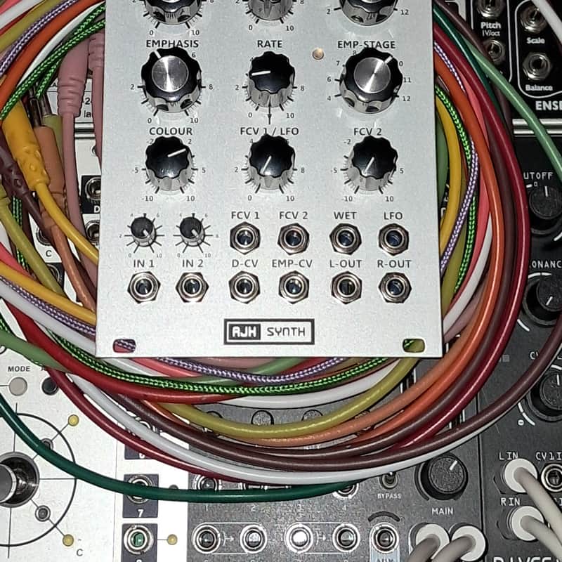 2019 AJH Synth Next Phase Stereo Phaser Silver