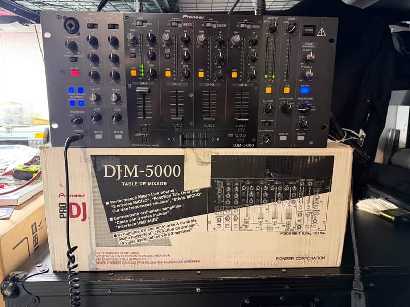 Pioneer DJ DJM-5000 19” Rackmount Club Mixer DJM5000 w/ Box image 1