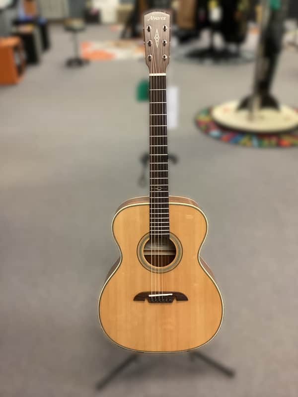 Alvarez AF60 Herringbone Folk/OM Acoustic 2025 - Natural Gloss image 1
