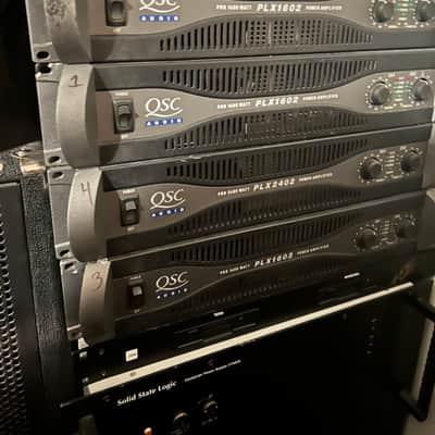 SOTA CF2000 Studio Monitor System + SOTA AAX-1 + 4 QSC PLX Amps - Local Pickup image 14
