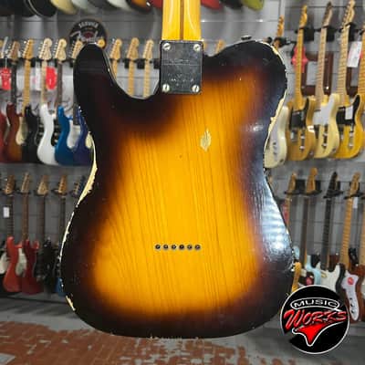 Fender   Custom Shop 20 Th Anniversary Nocaster 51 Sunburst Telecaster image 7