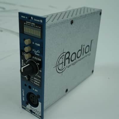 Radial PowerPre 500 Series Mic Preamp Module 2010s - Blue image 2