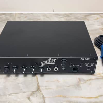 Aguilar AG 700 700-Watt Bass Amp Head 2017 - Present - Black image 1