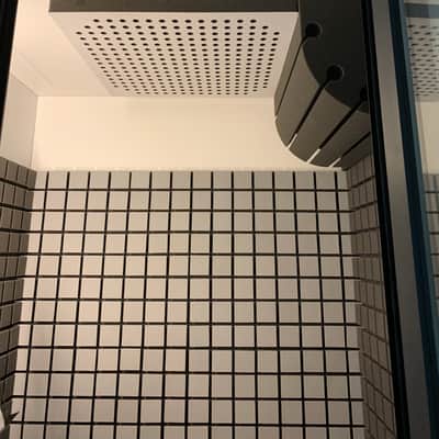 Studio Bricks accoustic sound proofed recording/practice booth Studio Bricks one 2021 White image 8