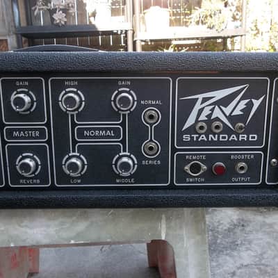 peavey amp head  standard 260H series  1980 black tolex image 3