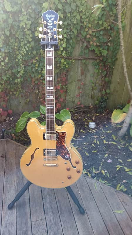 Epiphone Sheraton II 1995ish - Natural image 1