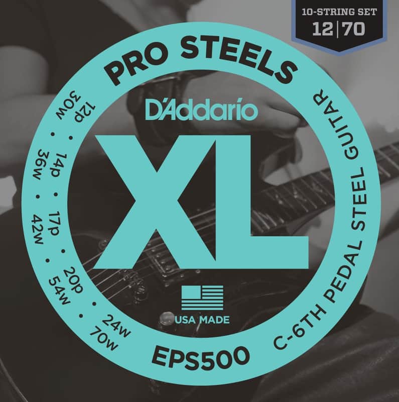 D'Addario EPS500 Pedal Steel Strings C-6th Standard image 1