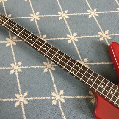 Gibson Rare Prototype Explorer Bass Early 1980's Red image 5