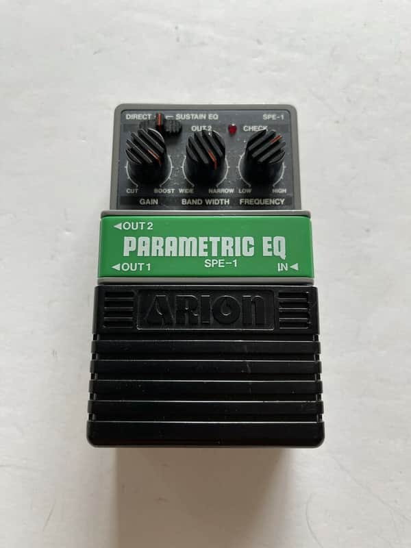 Arion SPE-1 Stereo Parametric EQ Equalizer Vintage Guitar Effect Pedal MIJ Japan image 1