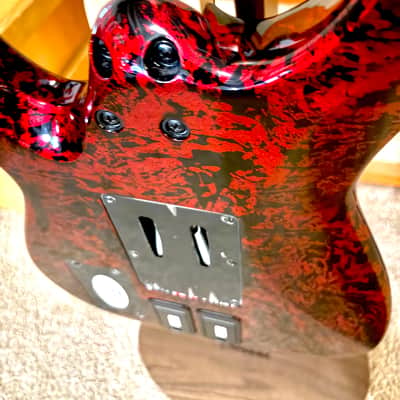 Schecter Sun Valley Super Shredder FR S Electric Guitar, Red Reign 2022 image 4