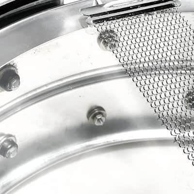 Vintage 63-65 Ludwig No. 404 Acrolite Snare Drum Small Keystone #96514 image 19