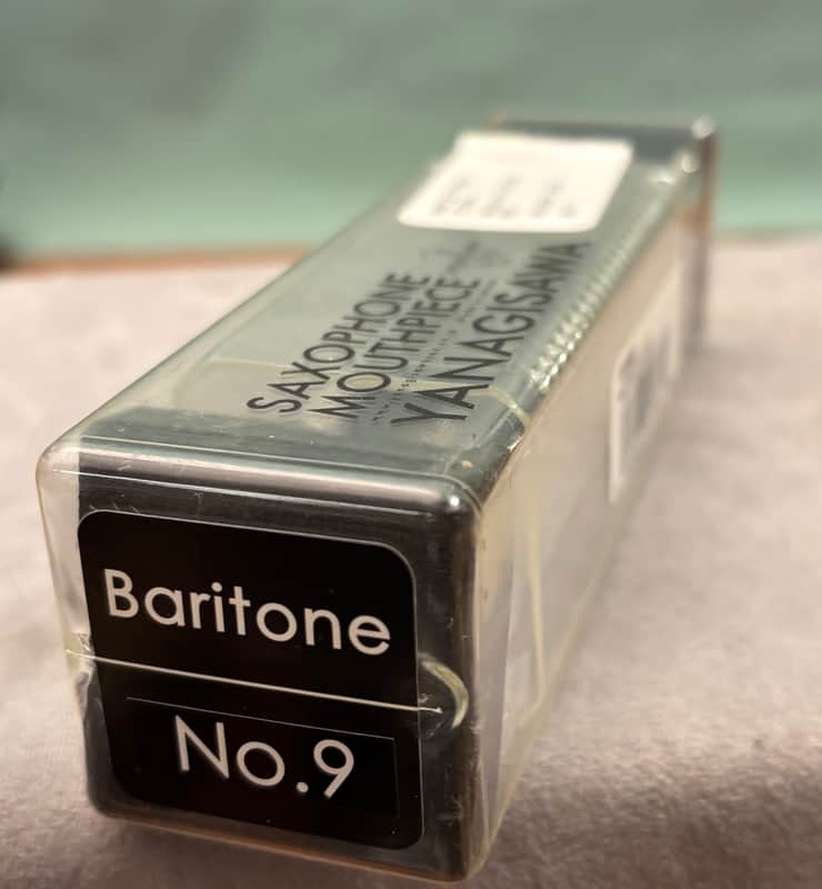 New Old Stock Yanagisawa Baritone Sax Mouthpiece No. 9 - Hard Rubber image 1