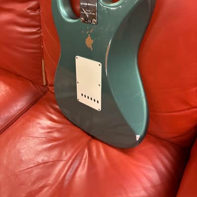 2024 Fender Custom Shop Limited Edition '57 Stratocaster Reissue Relic Faded Sherwood Metallic Green image 12