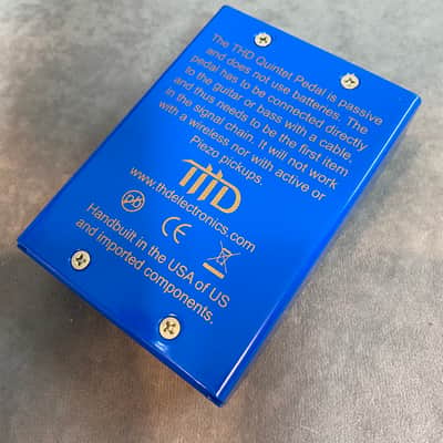 THD Quintet Quintet Tone Curve Module Pedal 2010s - Blue image 4