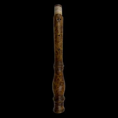 Professional German Baroque style Oboe A-415HZ, Solid Bird's eye wood oboe image 8