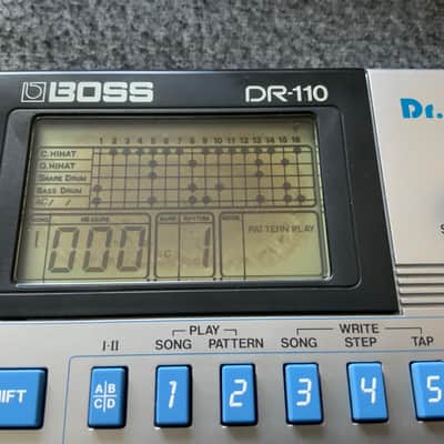 Boss DR-110 Dr. Rhythm 1980s - Silver image 4