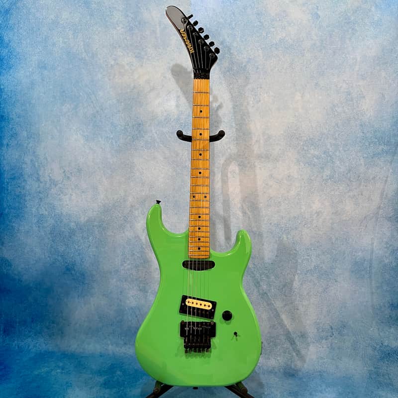 Kramer LK-1BRF 1980s Green Made in Japan image 1