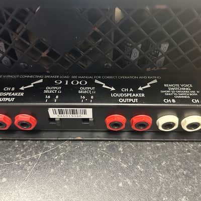 Marshall 9100 Dual Monobloc + Gator 5u Flightcase and full spare Watford valve kit - 90's - Gold image 18