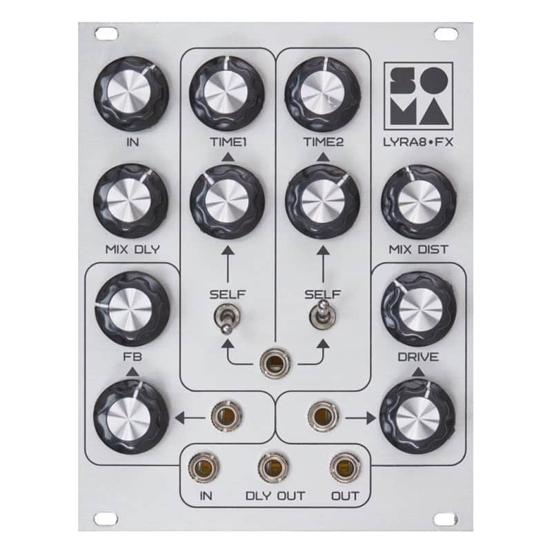 Soma Laboratory Lyra-8 FX Eurorack Effect Processor Module (Silver) image 1