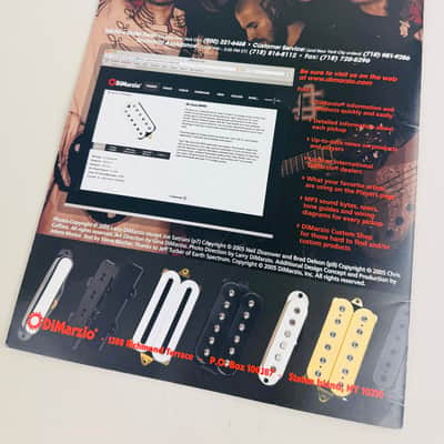 DiMarzio Pickup Catalog 2005 Bild 2
