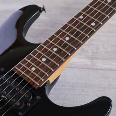 1993 Ibanez Japan S540 Saber HSH Superstrat (Gloss Black) image 6