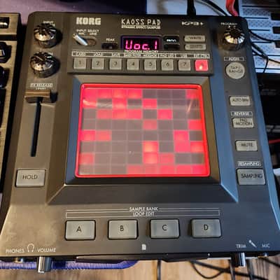 Korg KP3+ Kaoss Pad 3 + Dynamic Effects Unit/Sampler 2010s - Black image 1