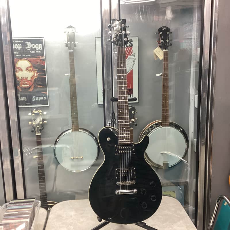 Dean Evo XM Electric Guitar 2010s - Transparent Black image 1