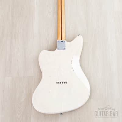 2018 Fender + MJT Telemaster Partscaster Blonde Lacquer Relic, Lightweight Ash w/ Baja 50s Neck, Case image 3