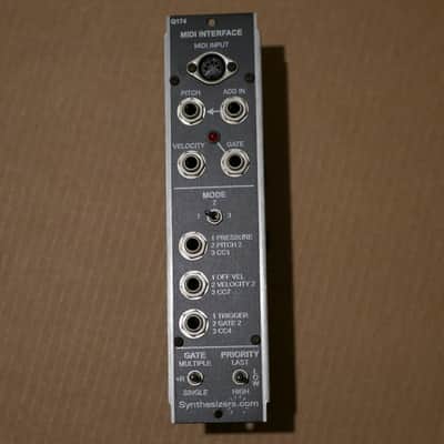 Synthesizers.com Q174 MIDI Interface 2010s - Black image 1