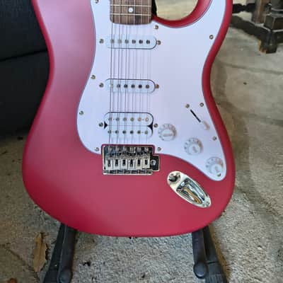 Fender Squier Debut Series Stratocaster HSS Electric Guitar 2026 - Satin Red image 2