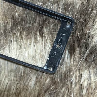 1980s Gibson Humbucker Pickup M8-593 Rings Set - Black image 8