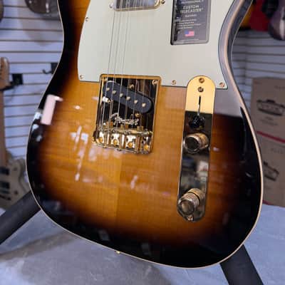 Fender 75th Anniversary American Professional II Custom Telecaster - 2-Color Sunburst w/OHSC & PLEK*D #621 image 3