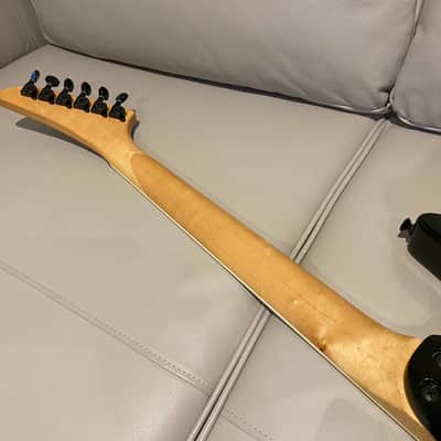 Aria Excel Super Strat - Black image 7