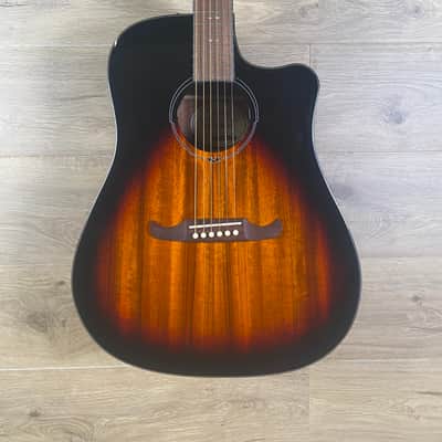 Fender DE FA-325CE Dao Exotic, Walnut Fingerboard, 3-Color Sunburst image 1