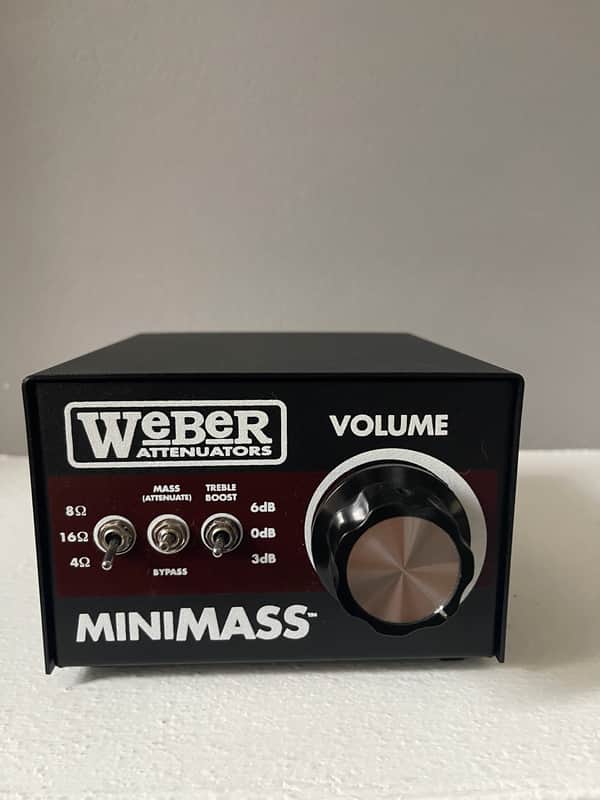 Weber MiniMass 50-Watt Attenuator (headphone and footswitch options) image 1