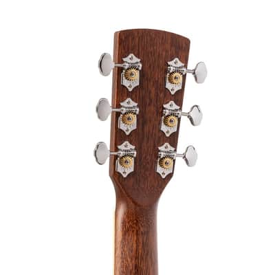 Crafter ES-ROSE DE NAT ES Series Dreadnought Solid Sitka Spruce Top Mahogany Neck 6-String Acoustic-Electric Guitar w/Gig Bag image 7