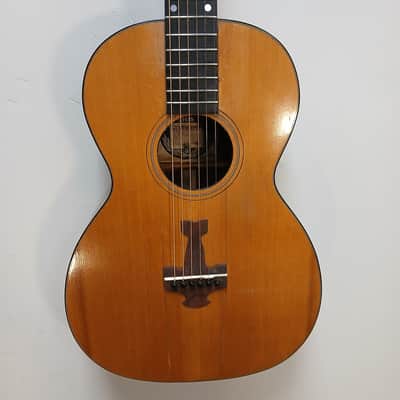 Vintage 1928 Harmony / Supertone Lindbergh Koa - 12th-Fret Slot-Head w/ Original Soft Shell Case - Restoration image 5