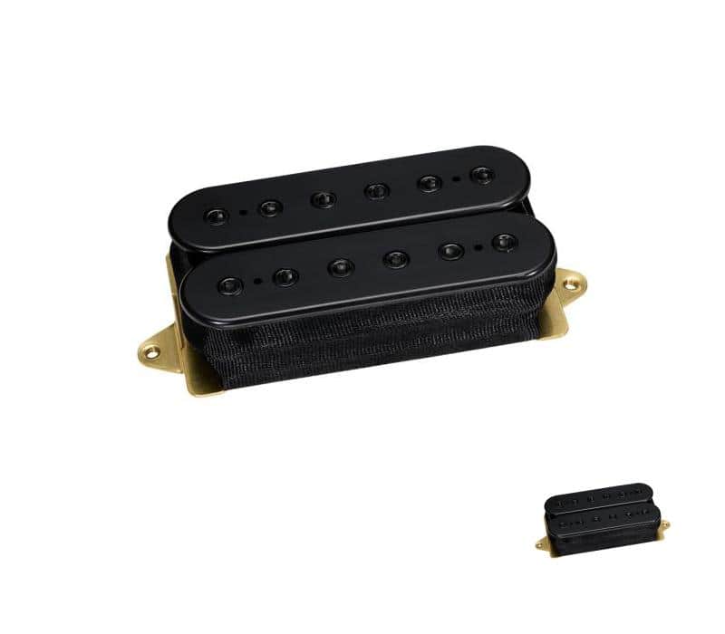 DiMarzio DP152 Super 3 bridge Humbucker Pickup, F-spaced - Black -NEW image 1