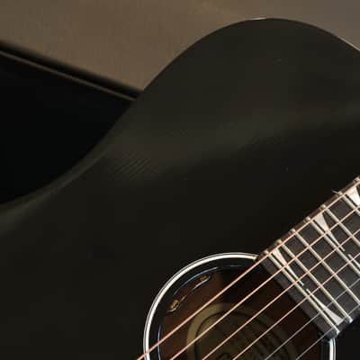 2022 Gibson Dave Mustaine Signature Songwriter Acoustic Guitar Black Ebony + COA OHSC image 3