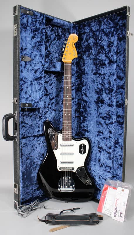 2025 Fender Limited Edition Johnny Marr Signature Special Jaguar Black w/OHSC image 1