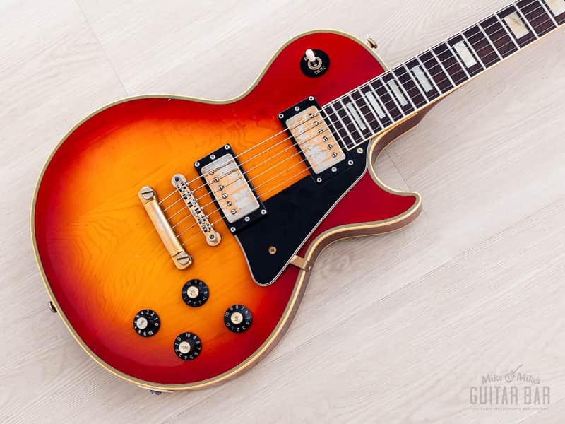 1983 Greco Mint Collection EGC68-50 Custom Cherry Sunburst w/ Screamin PAFs, Japan Fujigen image 1