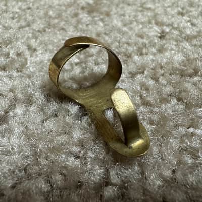 Perfect Touch Finger Pick Brass Medium Clawhammer Style image 3
