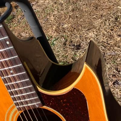 Guild D-40c-NAT 1970s Natural Rare 1st Dreadnaught Cutaway image 5