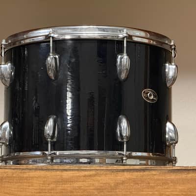 1970's Slingerland 14" Black 3-Ply Maple 10x14 Rack Tom image 11