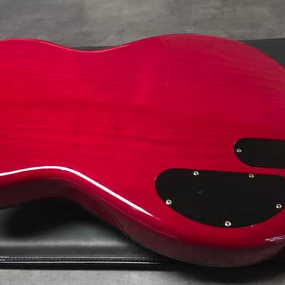 ESP CUSTOM SHOP Climax 1 of 100 ever made! Limited Edition RARE Model Ash Body! Cherry Sunburst 90s 1990's Piezo Electric AAA Flame Top Singlecut Guitar image 18