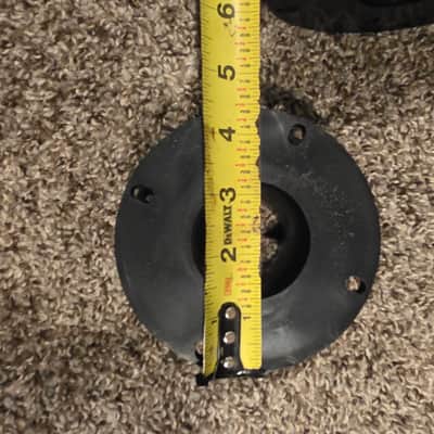 Horn Adaptor 1.4" - 2" Black ABS Plastic image 5