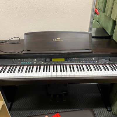 Yamaha Clavinova CVP-69 Dark Rosewood Woodgrain Finish | Reverb