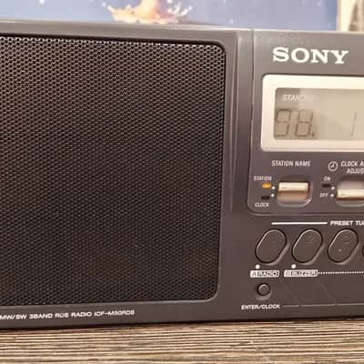 SONY ICF-M50RDS Rare Vintage Radio Receiver Working 3-Band RDS FM AM Warranty image 20